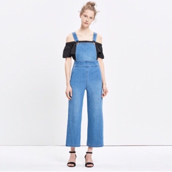 Madewell Denim - Madewell Summit Culotte Overalls